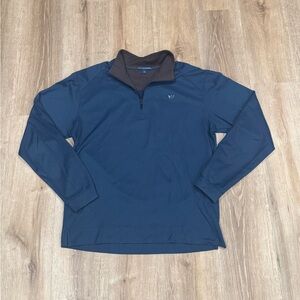 Port Authority Navy Blue Quarter-Zip Jacket